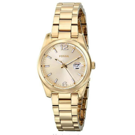 Bracelet de montre Fossil ES3583 Acier inoxydable Plaqué or 14mm